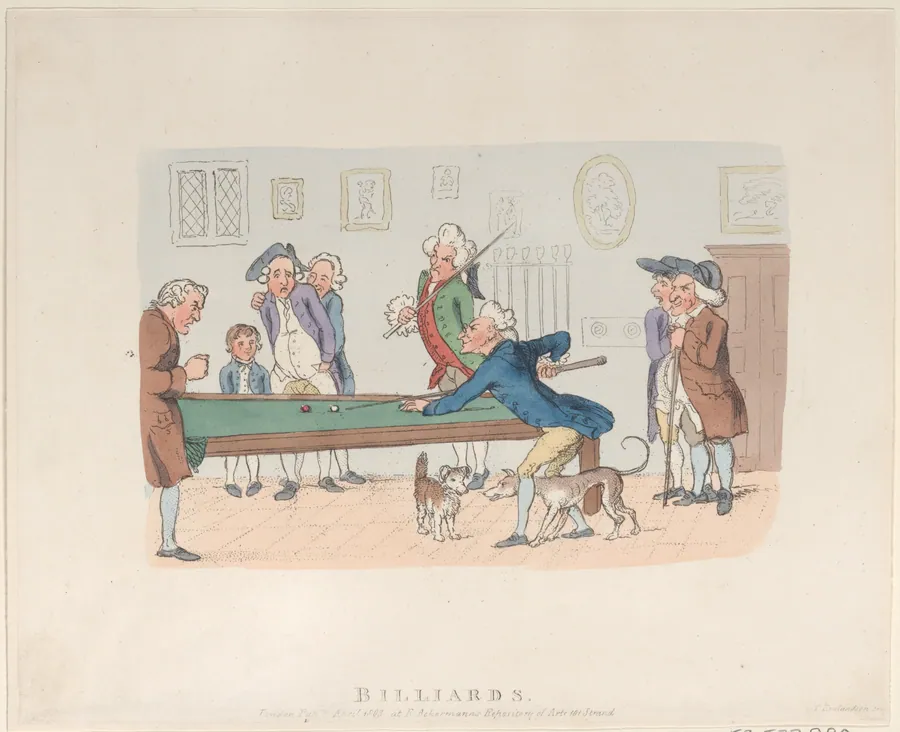 Billards by Henry William Bunbury