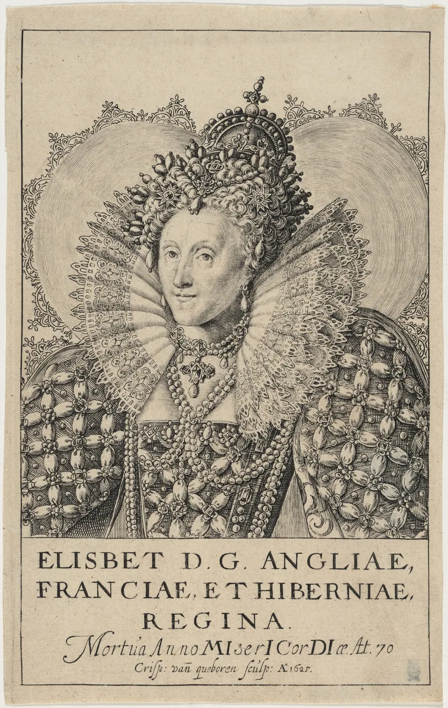 Queen Elizabeth by Crispyn van den Queboorn