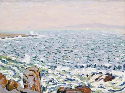 Surf Breaking, Cranberry Island