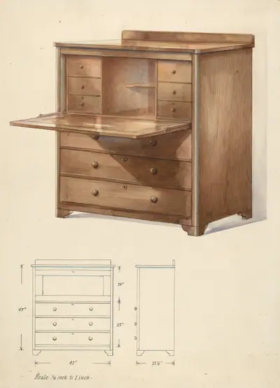 Bishop Hill: Desk