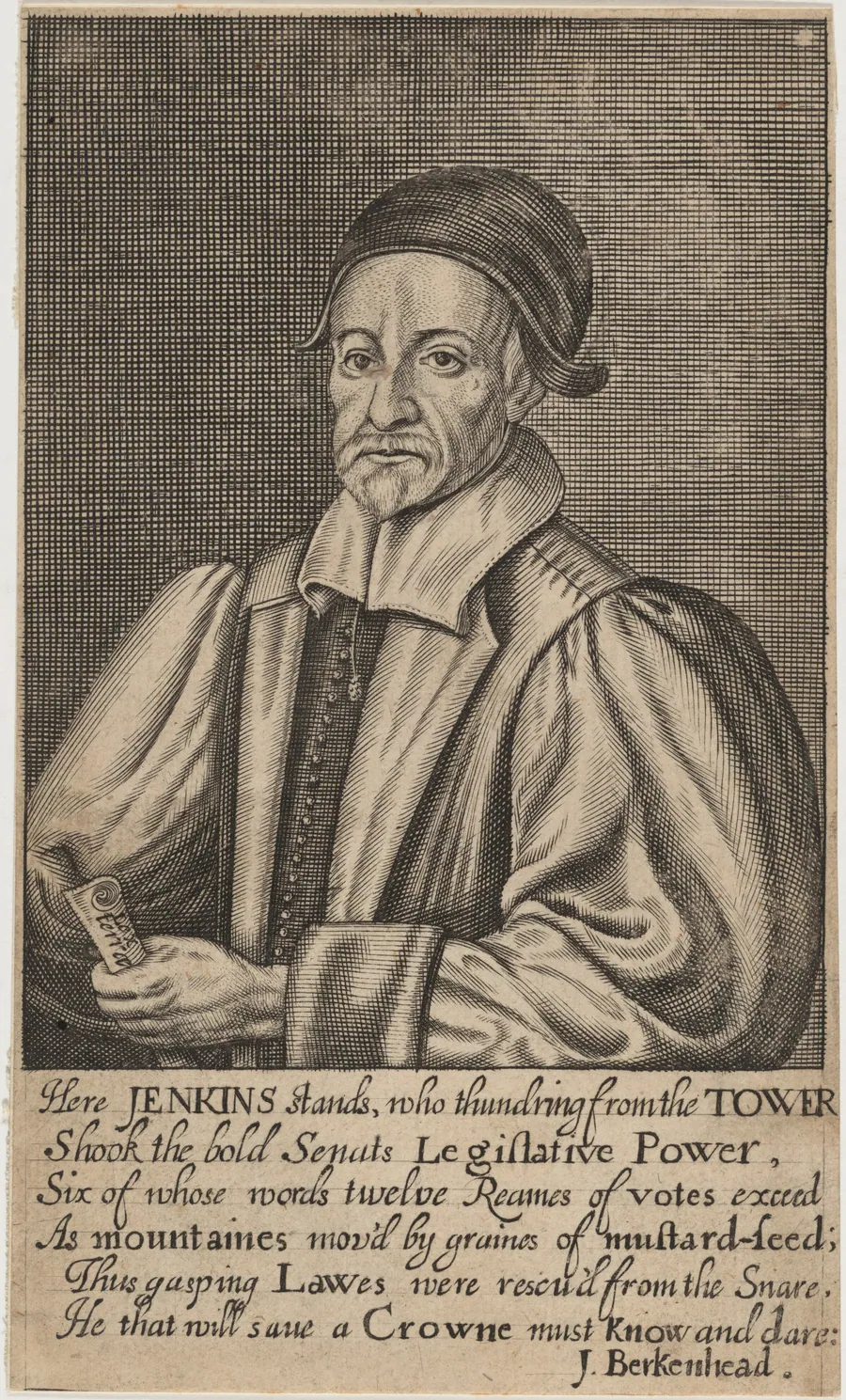 David Jenkins, Welsh Magistrate and Royalist by Anonymous Artist
