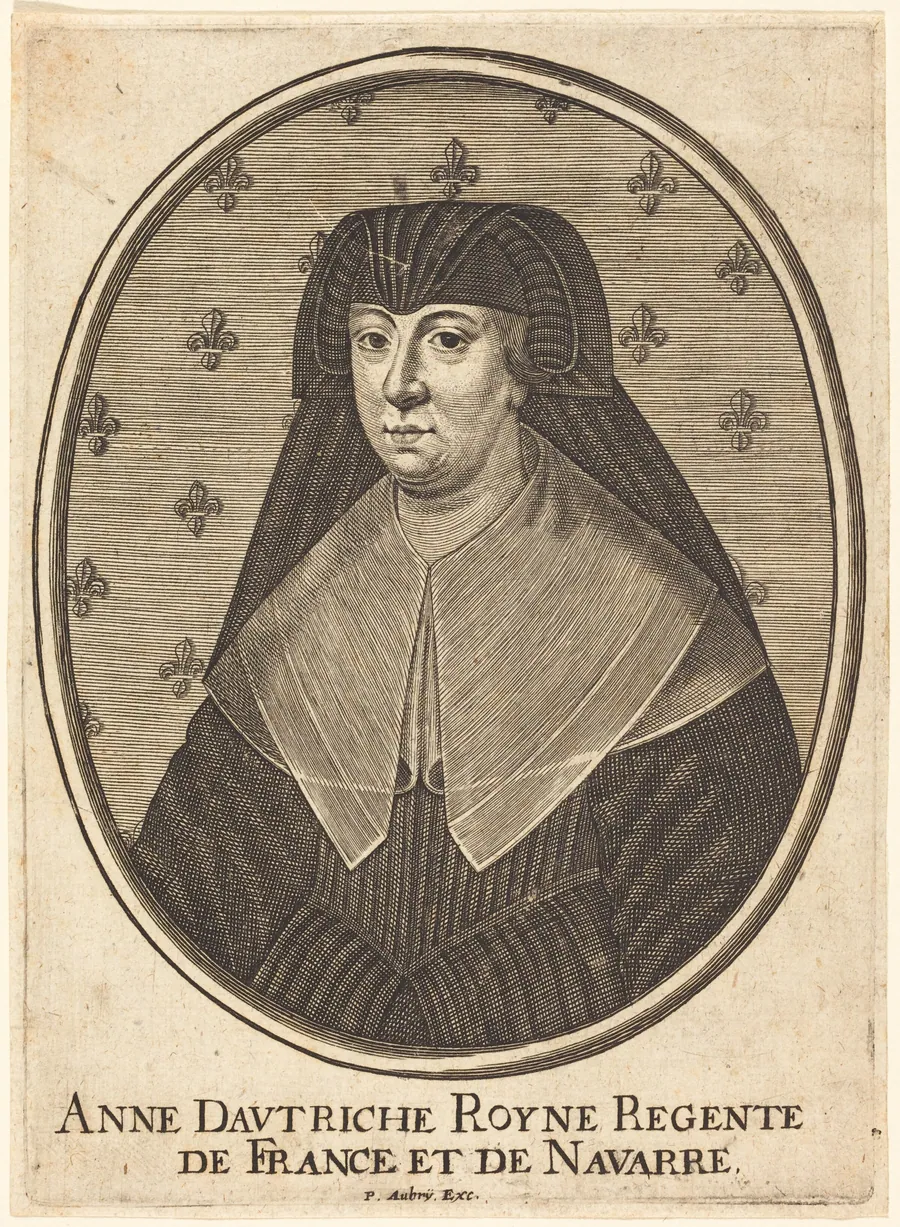 Anne of Austria by Pierre Aubry
