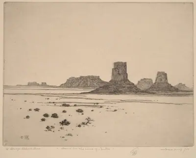 Dawn in the Land of the Buttes
