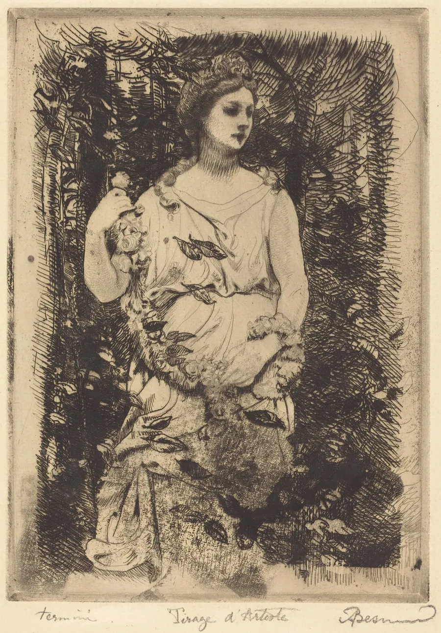 La Flore de le Gros by Albert Besnard