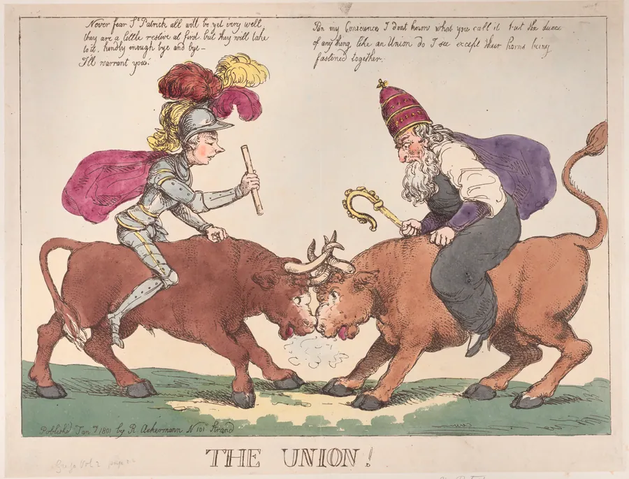 The Union by Thomas Rowlandson