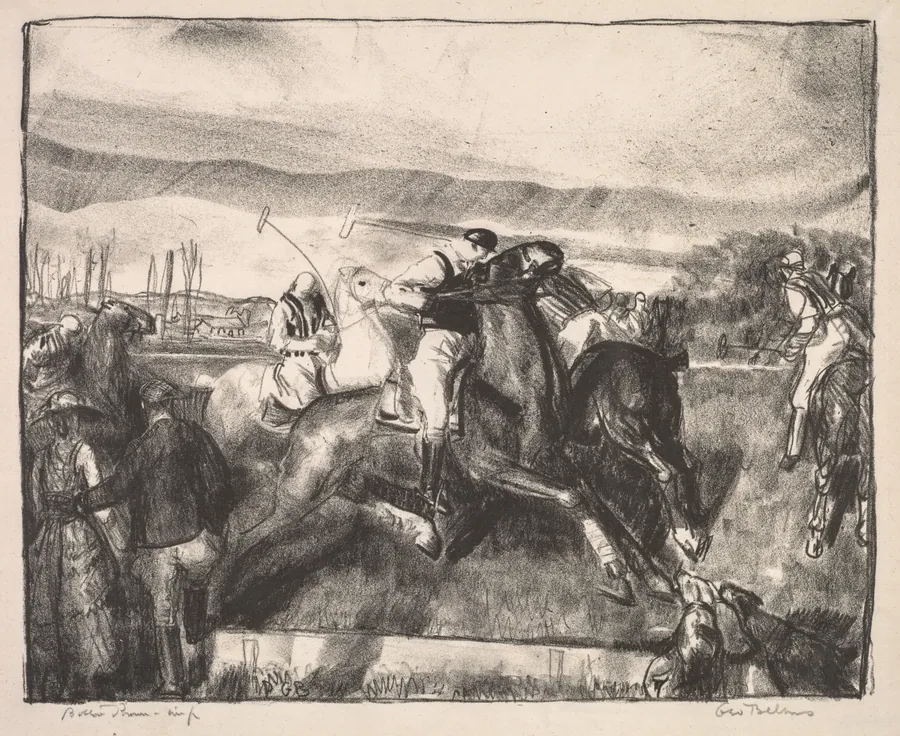 Polo Sketch by George Bellows