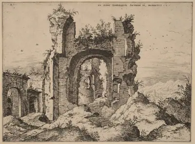 View of the Baths of Caracalla