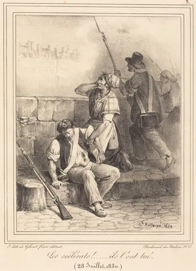 "Les Scélérats!..."