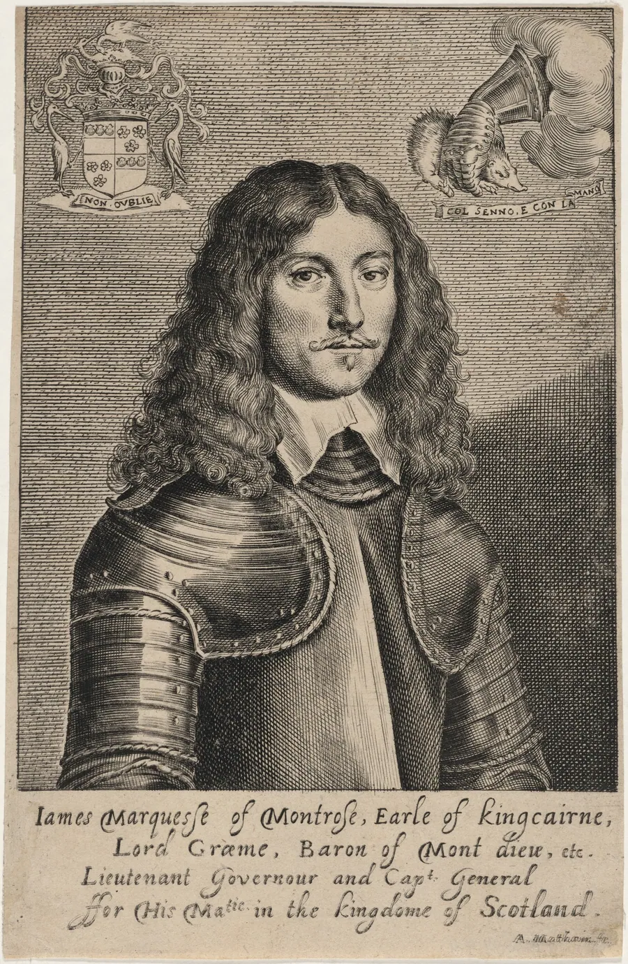 James Graham, First Marquess of Montrose by Adriaen Matham