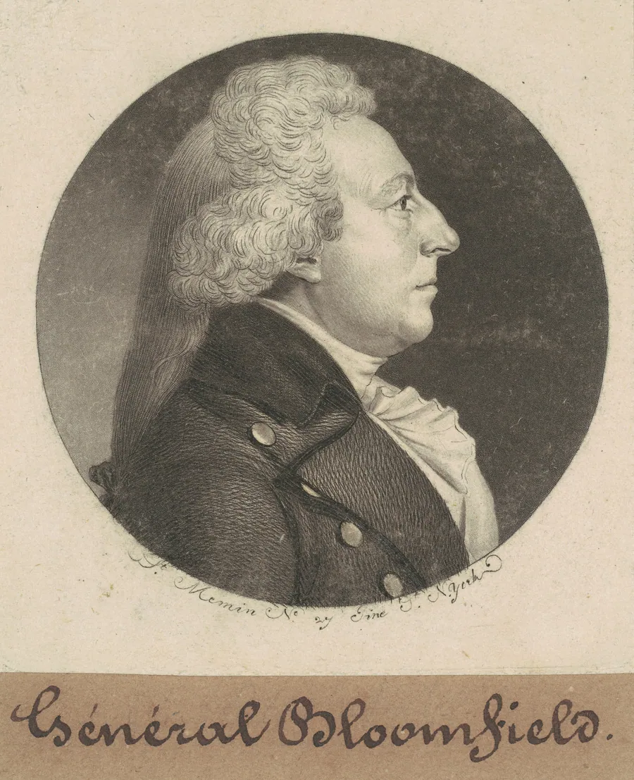 Joseph Bloomfield by Charles B. J. Févret de Saint-Mémin