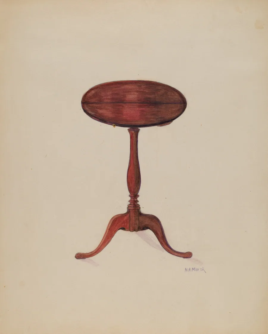 Tilt Top Table by Herbert Marsh