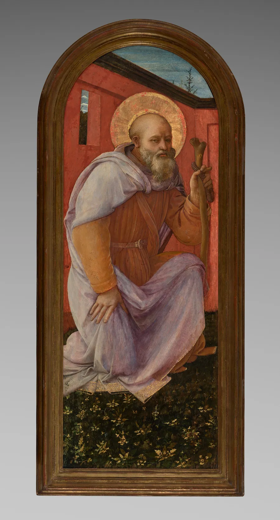 Panel from a Triptych: St. Anthony Abbot by Fra Filippo Lippi