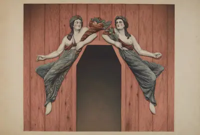Decorative Figures "Peace and Plenty"