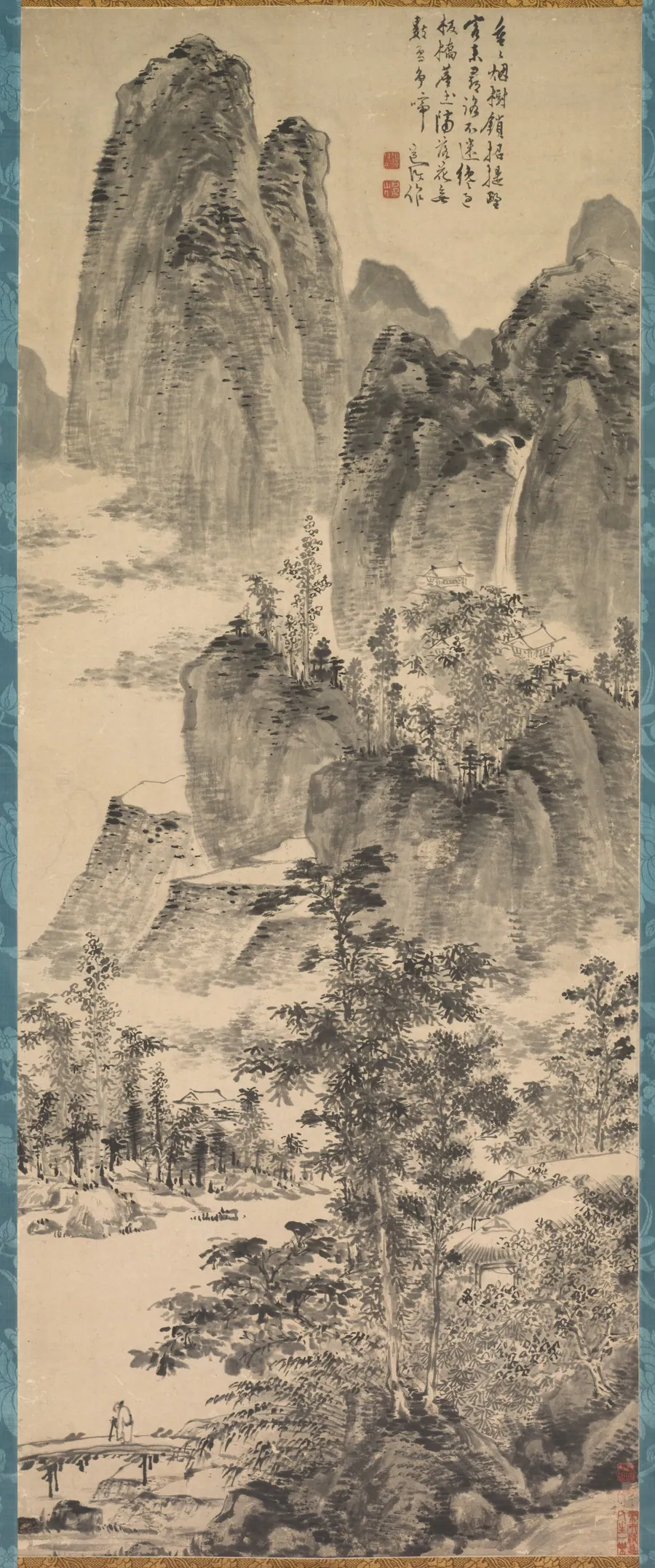Looking for a Monastery in the Misty Mountains by Chen Chun