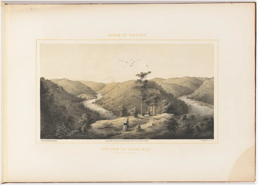 View from the Hawks Nest by Woldemar Rau