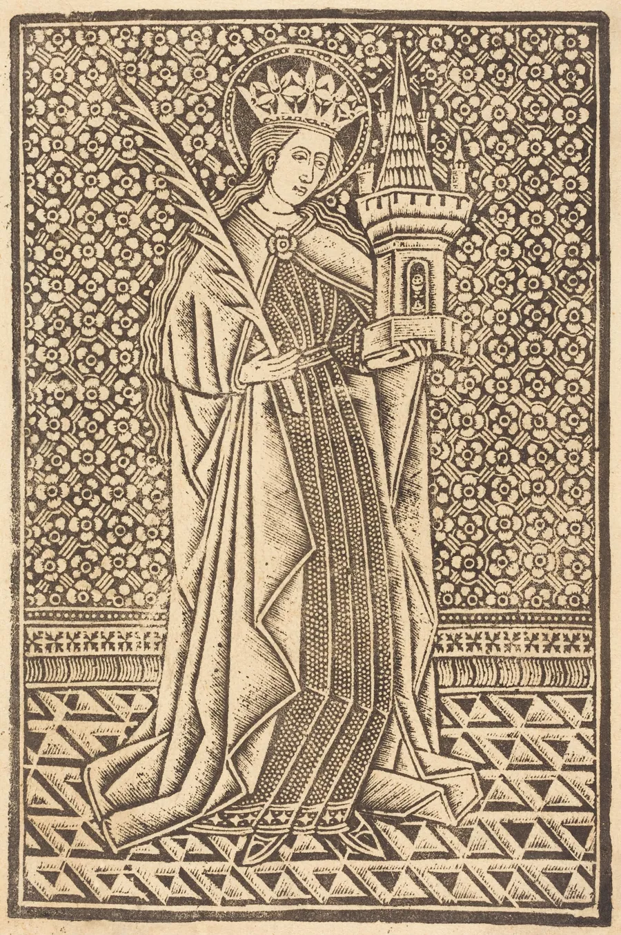 Saint Barbara by German 15th Century