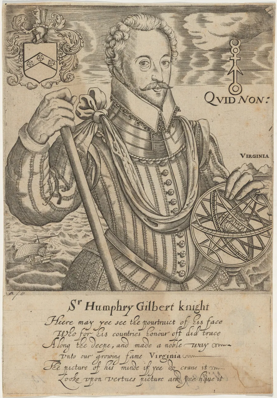 Sir Humphrey Gilbert by Robert Boissard