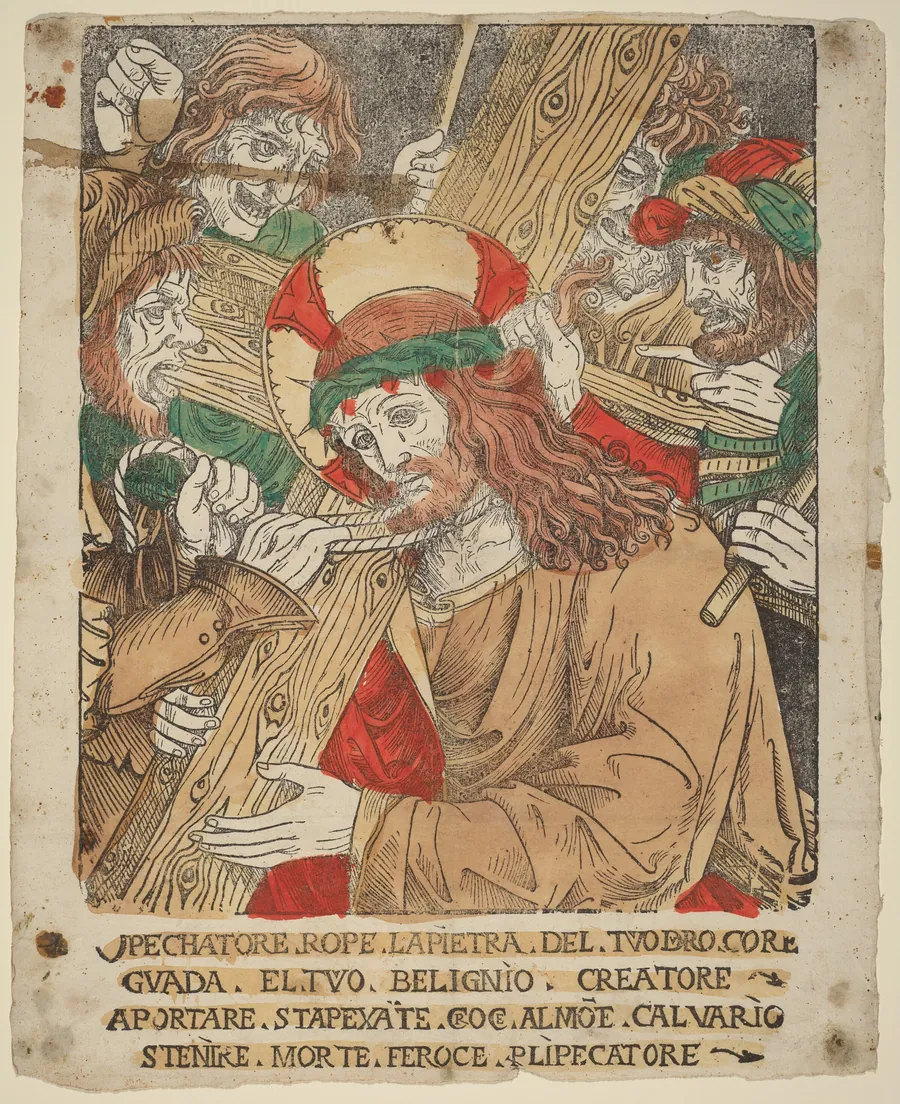 Christ Carrying the Cross by Italian 16th Century
