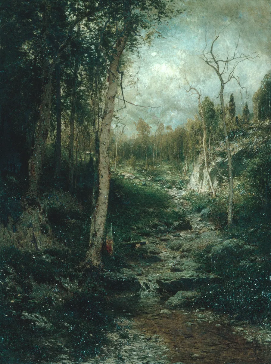 An Old Clearing by Alexander H. Wyant