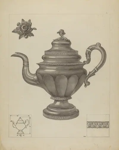 Silver Teapot