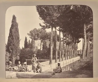 View in the Large Garden, Jellalabad