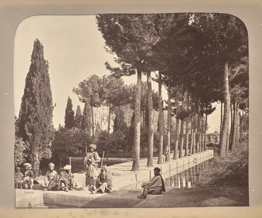 View in the Large Garden, Jellalabad by John Burke
