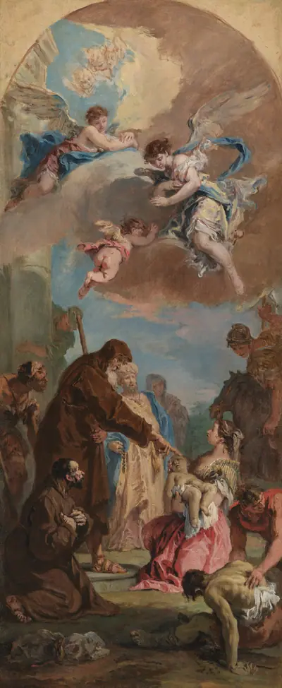 A Miracle of Saint Francis of Paola