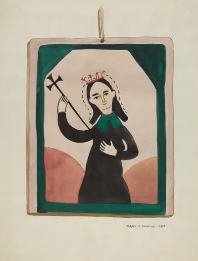 Retablo (Virgin)