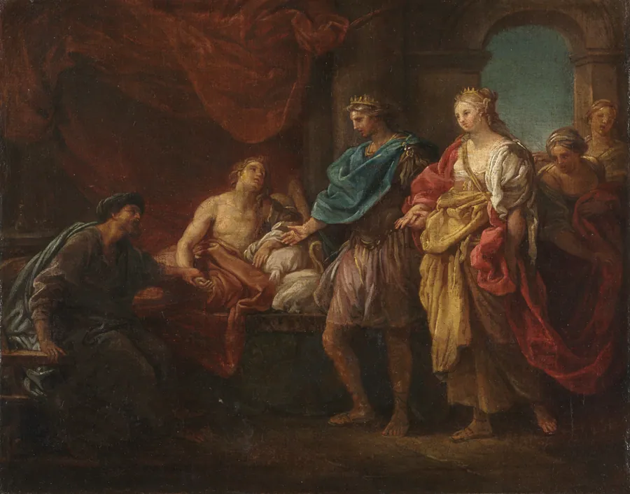 Study for "Antiochus and Stratonice" by Pompeo Batoni