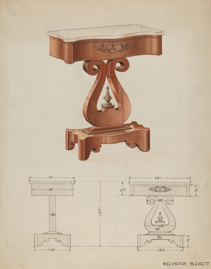 Table by Wellington Blewett