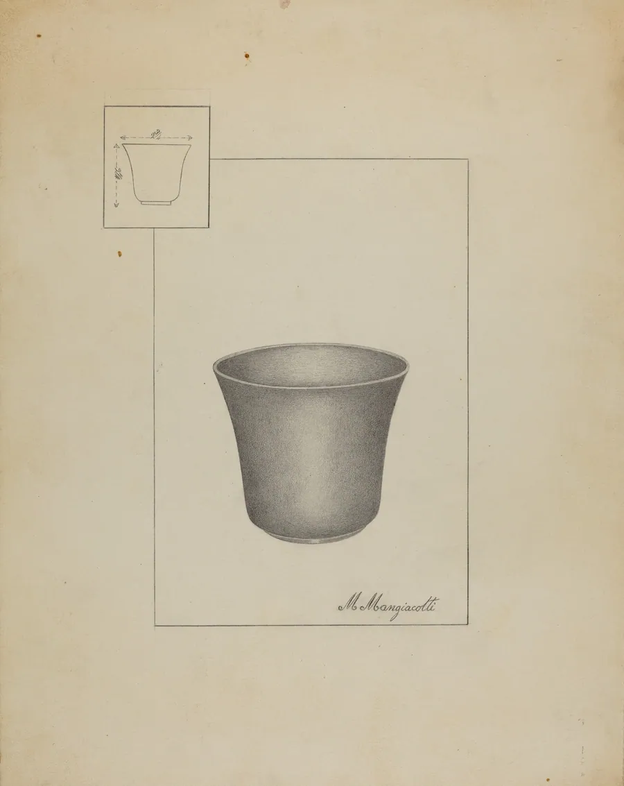 Pewter Cup by Matthew Mangiacotti