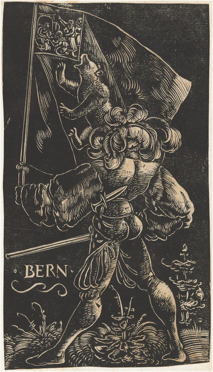 Standard-Bearer for the Canton of Bern by Urs Graf I