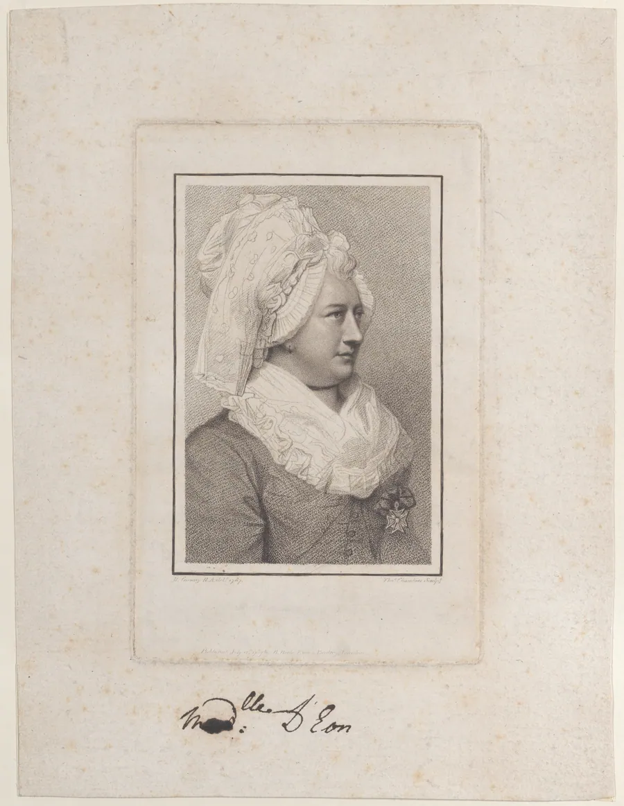 Chevalier d'Eon by Benjamin Beale Evans
