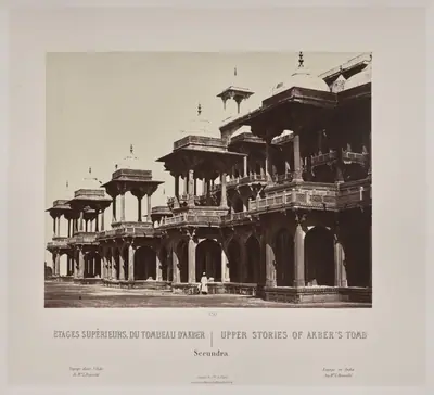 Upper Stories of Akber's Tomb, Secundra