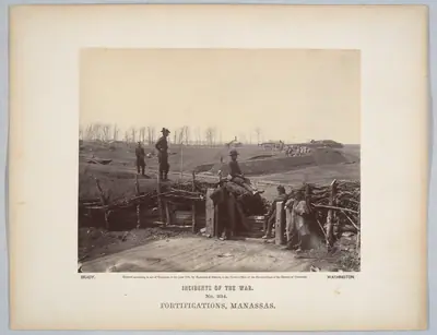 Fortifications, Manassas