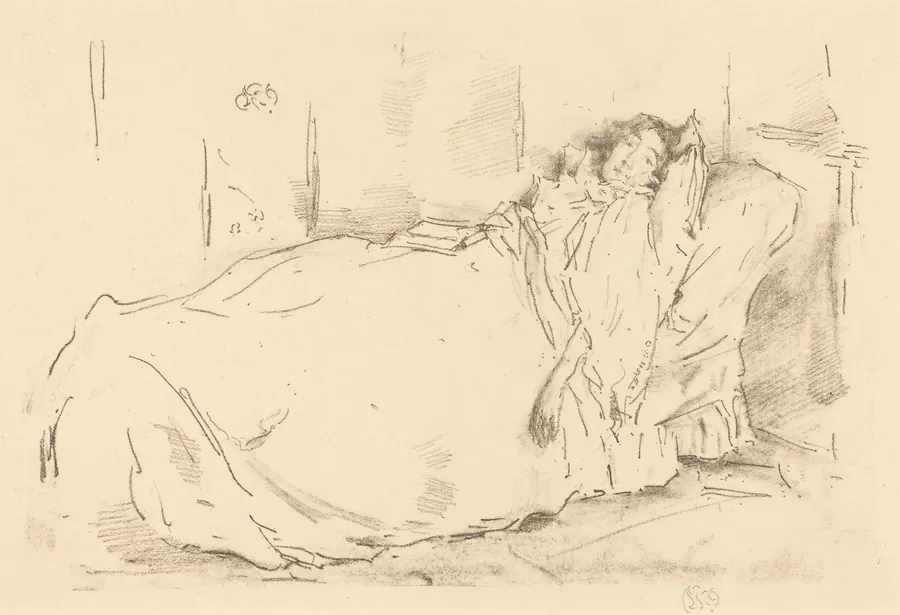 The Siesta by James McNeill Whistler