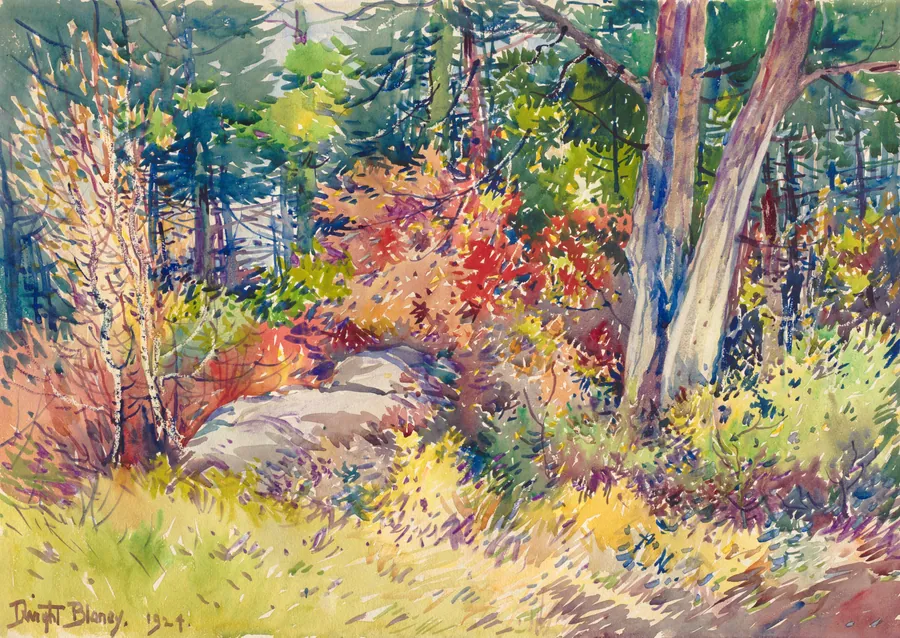 Autumn Forest by Dwight Blaney