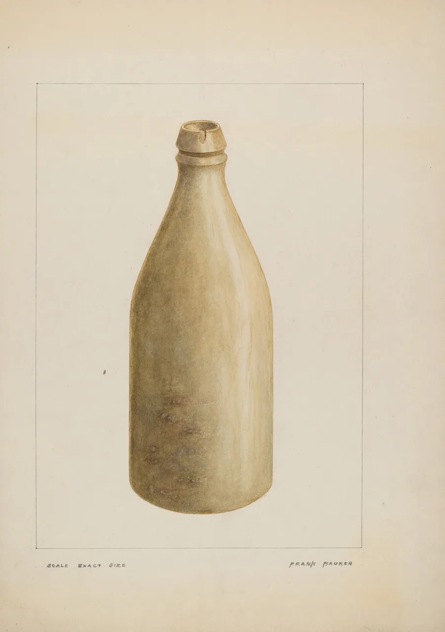 Stone Bottle by Frank Maurer