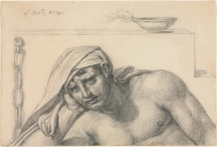The Prisoner by Jacques-Louis David