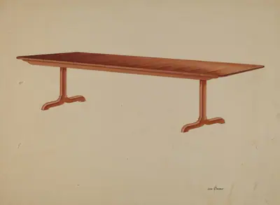 Shaker Refectory Table
