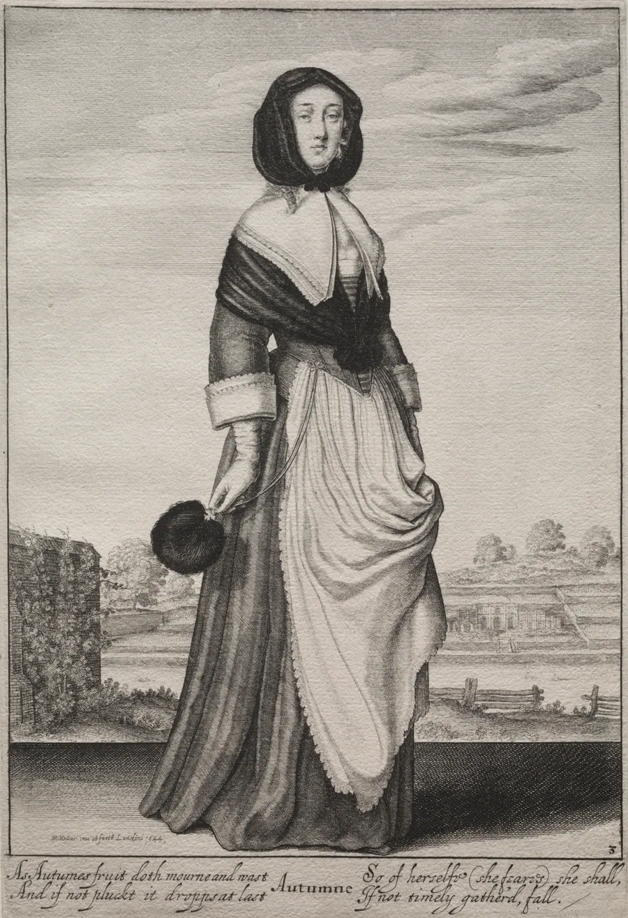 The Seasons:  Autumn by Wenceslaus Hollar