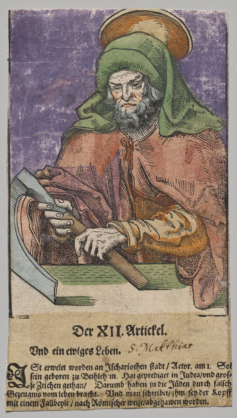 Matthias from Christ, the Apostles, and Saint Paul by Lucas Cranach the Elder, After