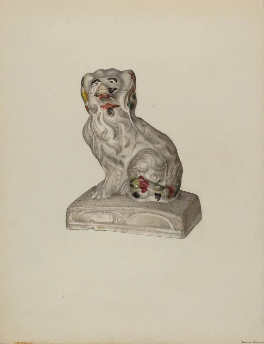 Prince Charles Spaniel by Mina Lowry