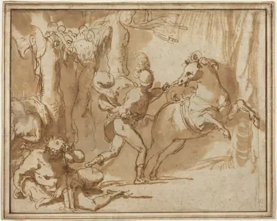 Alexander the Great and Bucephalus