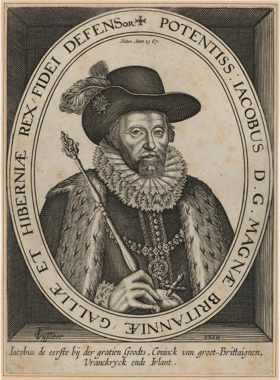 James I by Claes Jansz Visscher