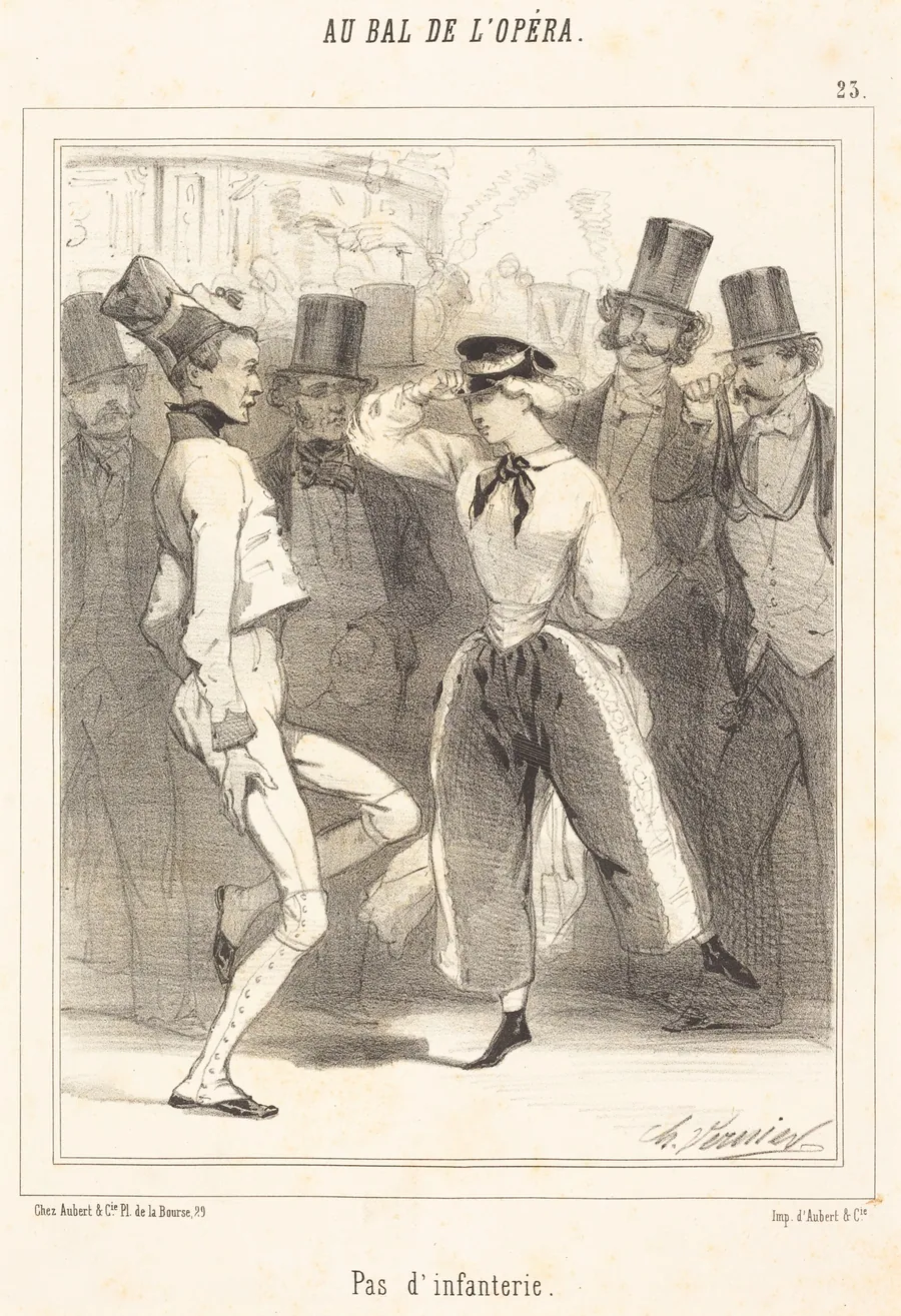 Pas d'Infanterie by Charles Vernier