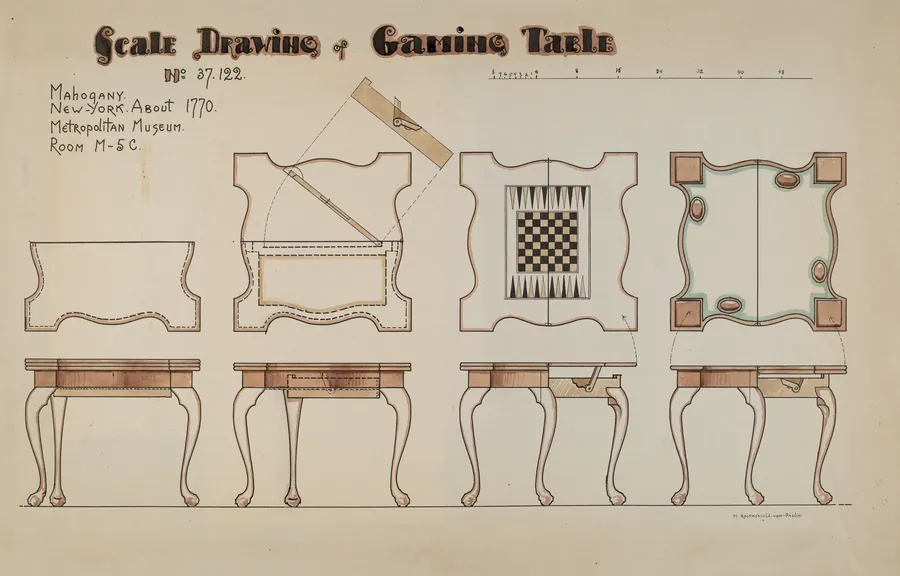 Gaming Table by M. Rosenshield-von-Paulin