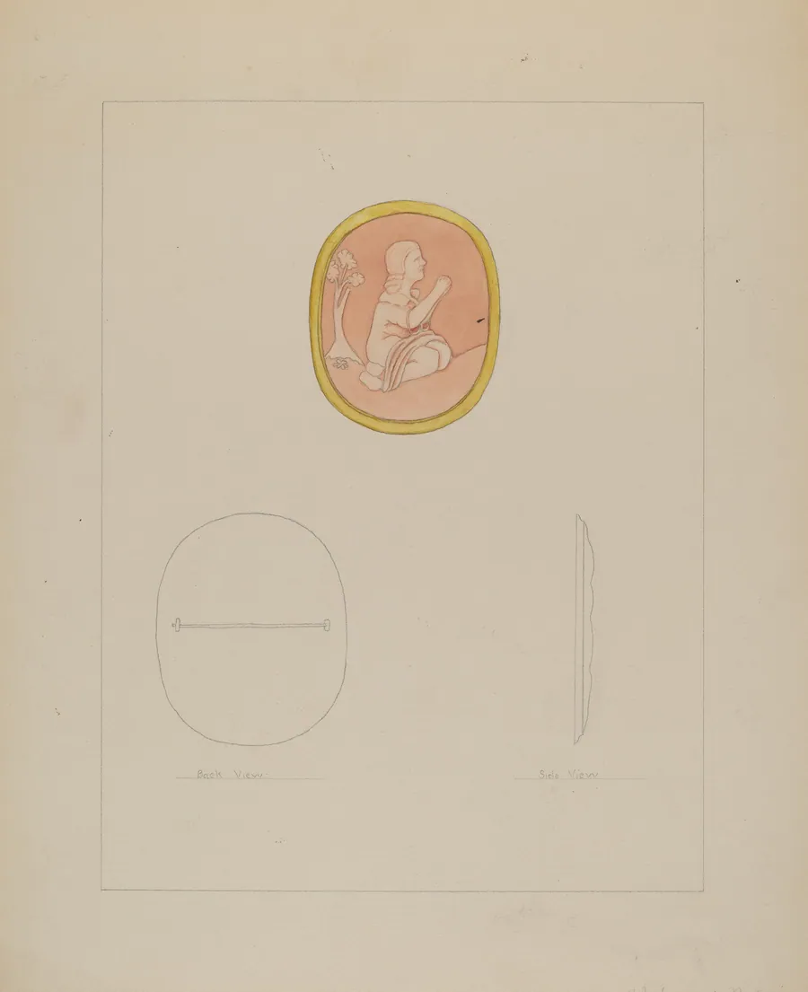 Cameo Brooch by Frederick Jackson