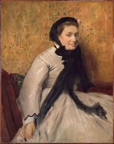 Portrait of a Woman in Gray
