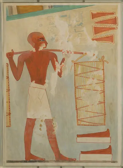 Man Carrying Loaves, Tomb of Rekhmire